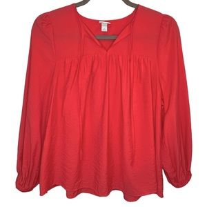 A New Day orange crinkle style size Small *